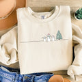 Christmas Snowman Sweatshirt for Women | Holiday Crewneck & Christmas Gifts | Festive Snowman Shirt