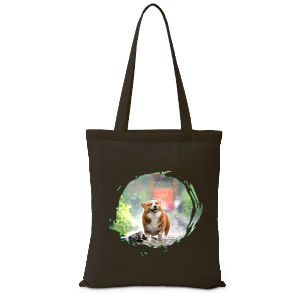 Personalised Tote Bag with Any Photo & Text | Unique Shopping Gift Bag