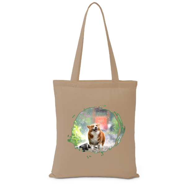 Personalised Tote Bag with Any Photo & Text | Unique Shopping Gift Bag