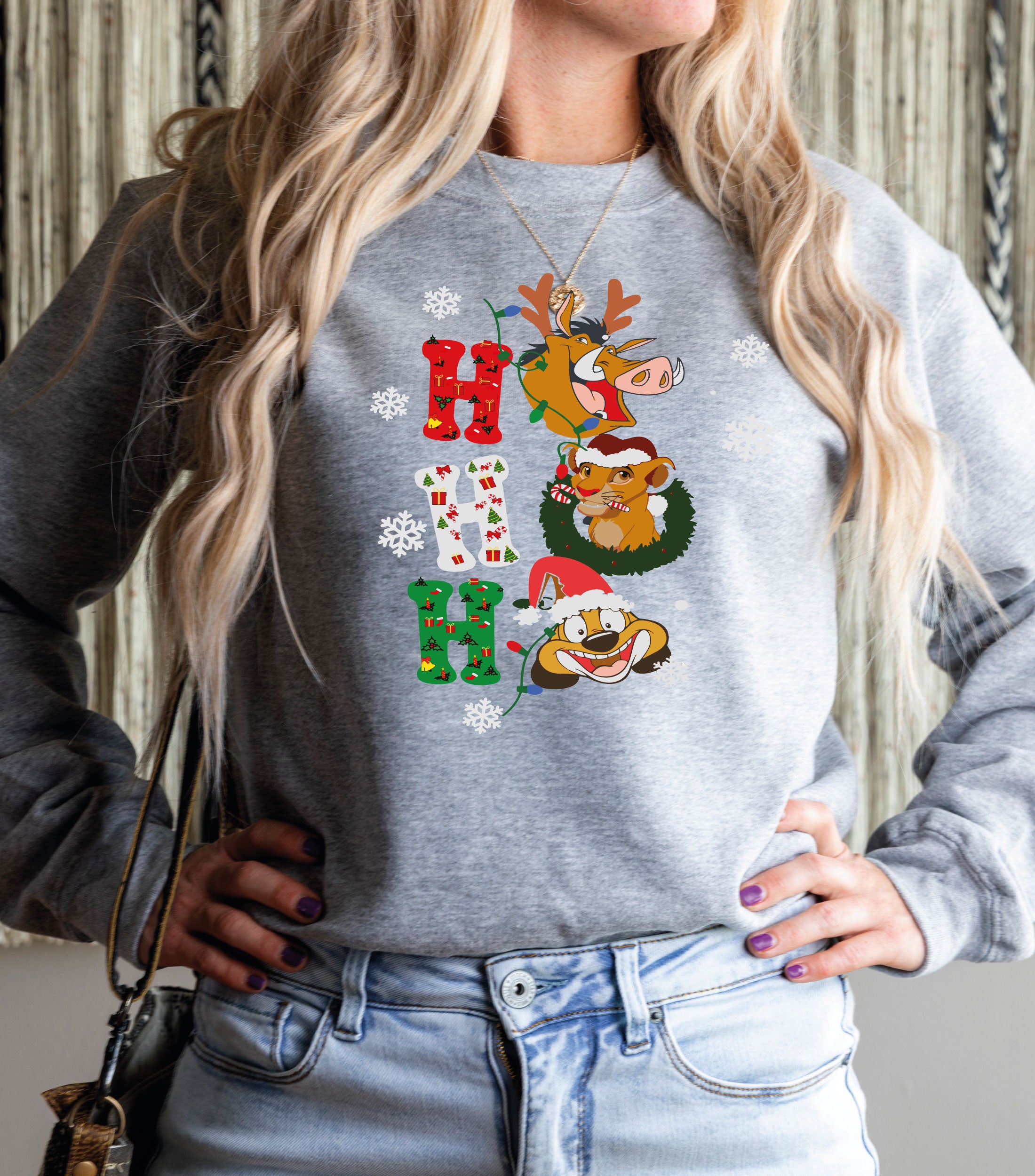 Ho Ho Ho Merry Christmas Sweatshirt | Festive Holiday Apparel for a Joyful Celebration