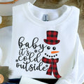 Baby It's Cold Outside Christmas Sweatshirt | Perfect Holiday Gift
