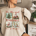 Retro Santa Christmas Sweatshirt: Cozy Holiday Graphic Crewneck #371
