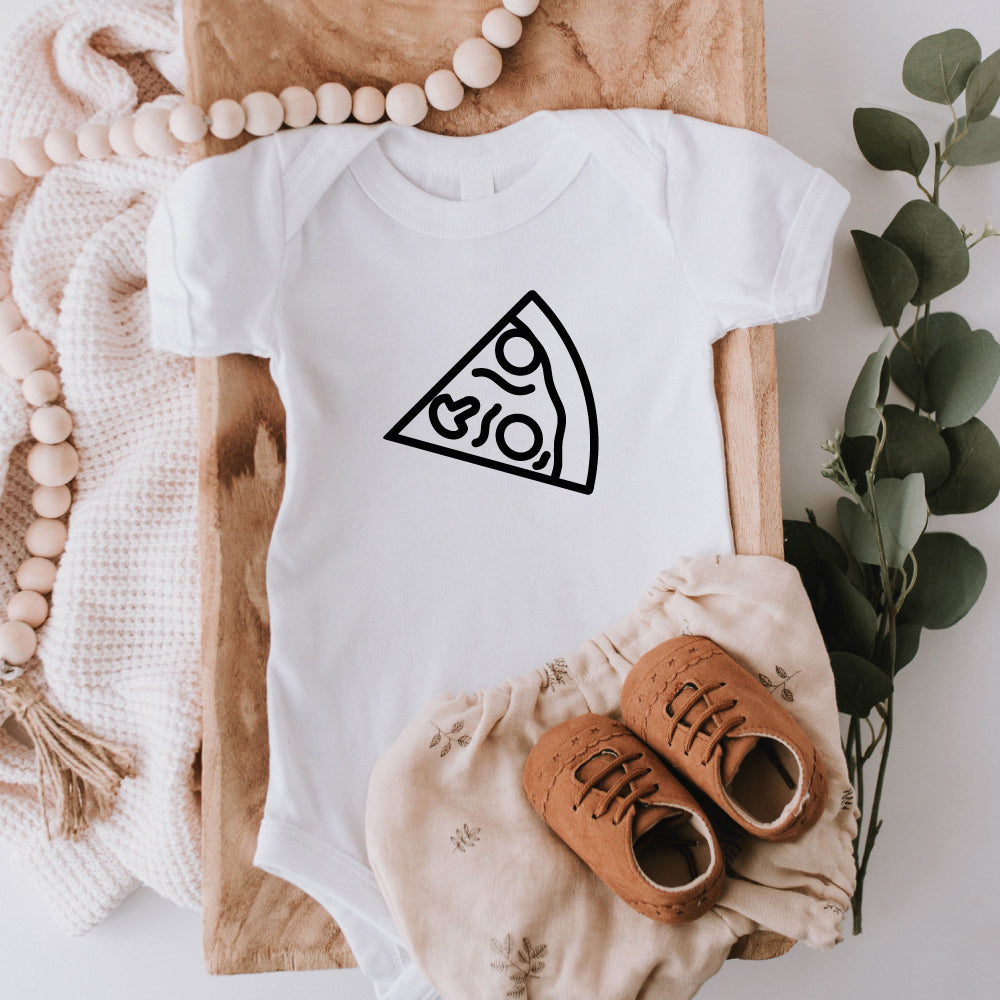 Matching Pizza Slice Family T-Shirts for Kids, Baby Tops, Perfect Father's Day & Mother's Day Gift, Present for Daddy, Mum & Newborn