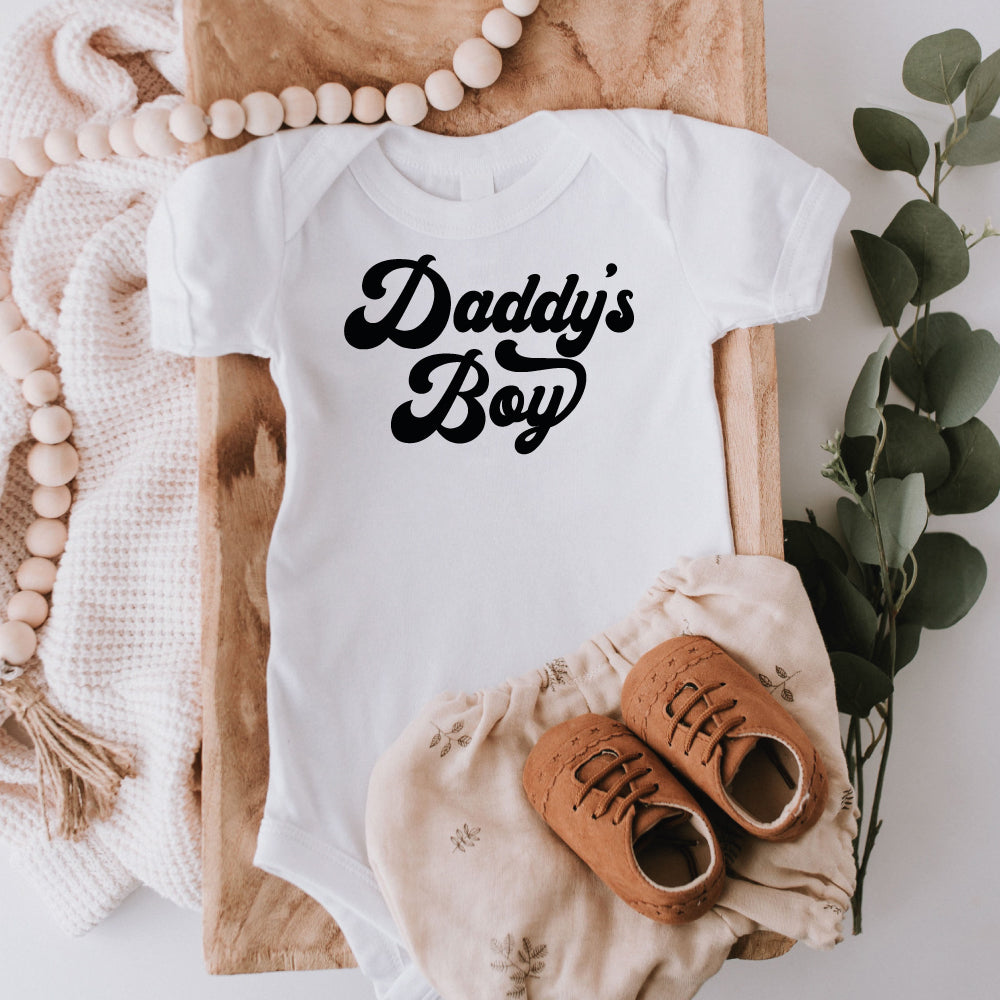 Personalised Daddy & Baby Est Date T-shirt & Baby Vest | Matching Dad & Baby Outfits | Perfect Christmas Gift | New Dad Present