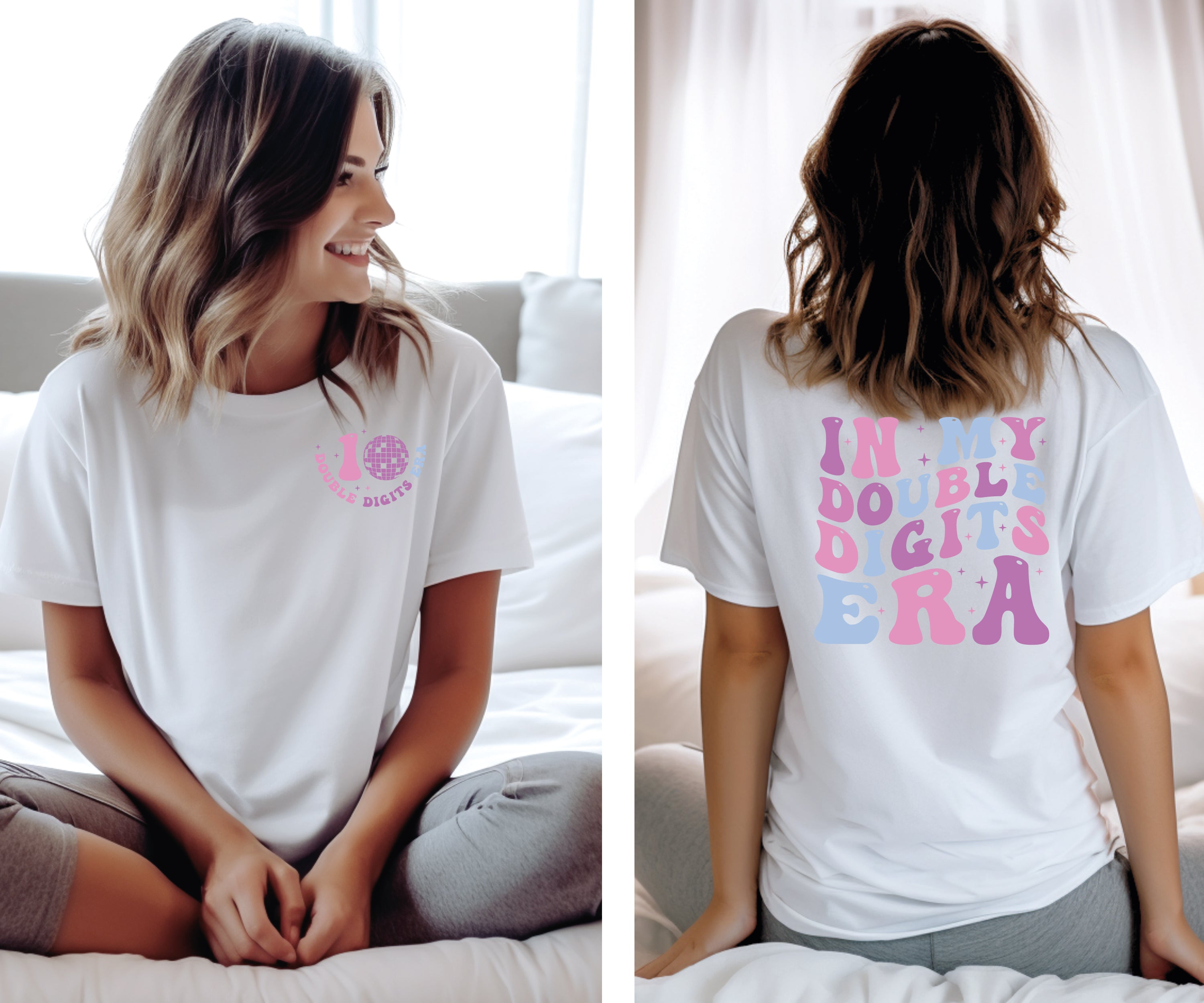 Officially in My Double Digits! Birthday T-Shirt | Perfect for 10th Birthday Celebration