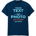 Gildan Heavy Cotton Adult T-Shirt. Design your Own T-Shirt| Any Text, Photo.