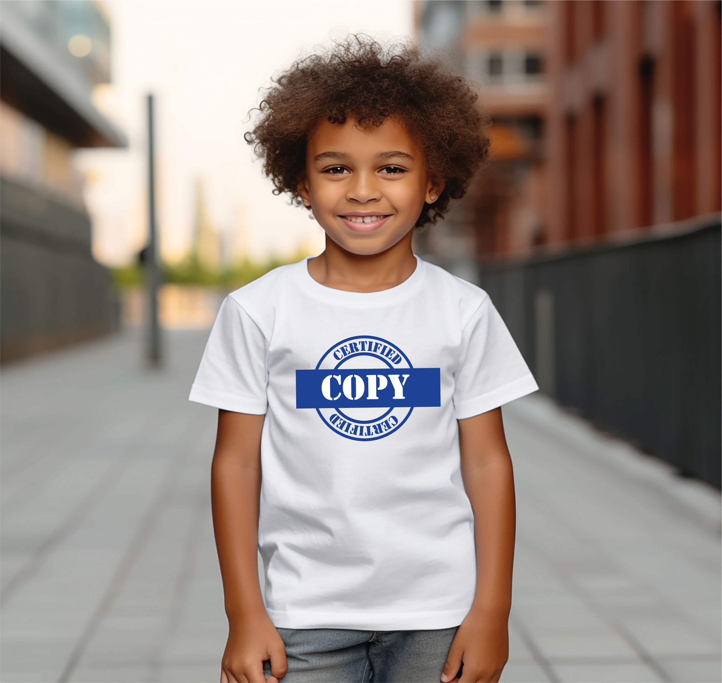 Original and Copy T-Shirt Set - Dad Baby Matching Shirts, New Dad Tee for Father and Son/Daughter, Perfect Father's Day or Newborn Gift