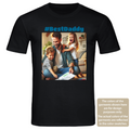 Best Daddy Personalised Photo T-Shirt – Custom Gift for Dads – Add Your Photo & Text – Perfect for Father’s Day & Special Events