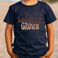 Locally Grown Kids Funny T-Shirt - Cute & Comfy Graphic Tee for Boys & Girls - Perfect for Parties, Playdates & Casual Wear - Fun Gift for Little Ones