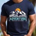 "Adventure Awaits at the Summit" T-Shirt - Outdoor Enthusiast Tee for Hikers, Climbers & Nature Lovers | Comfortable Fit, Unisex Design