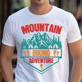 "Mountain, Biking & Adventure" T-Shirt - Outdoor Enthusiast Tee for Hikers, Climbers & Nature Lovers | Comfortable Fit, Unisex Design.