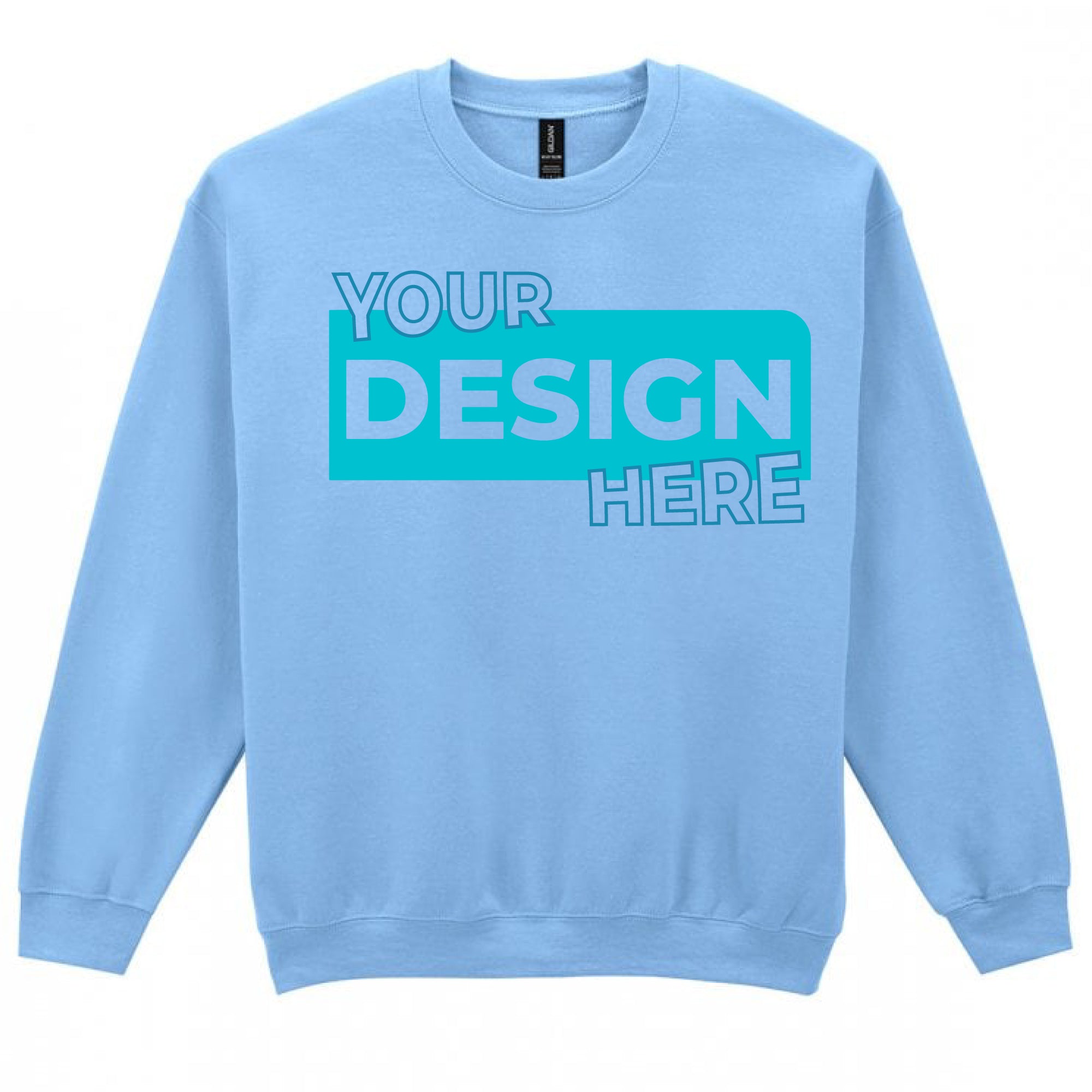 Gildan Heavy Blend Unisex Adult Crew Neck Sweatshirt | Customise with your own Photo and Text.