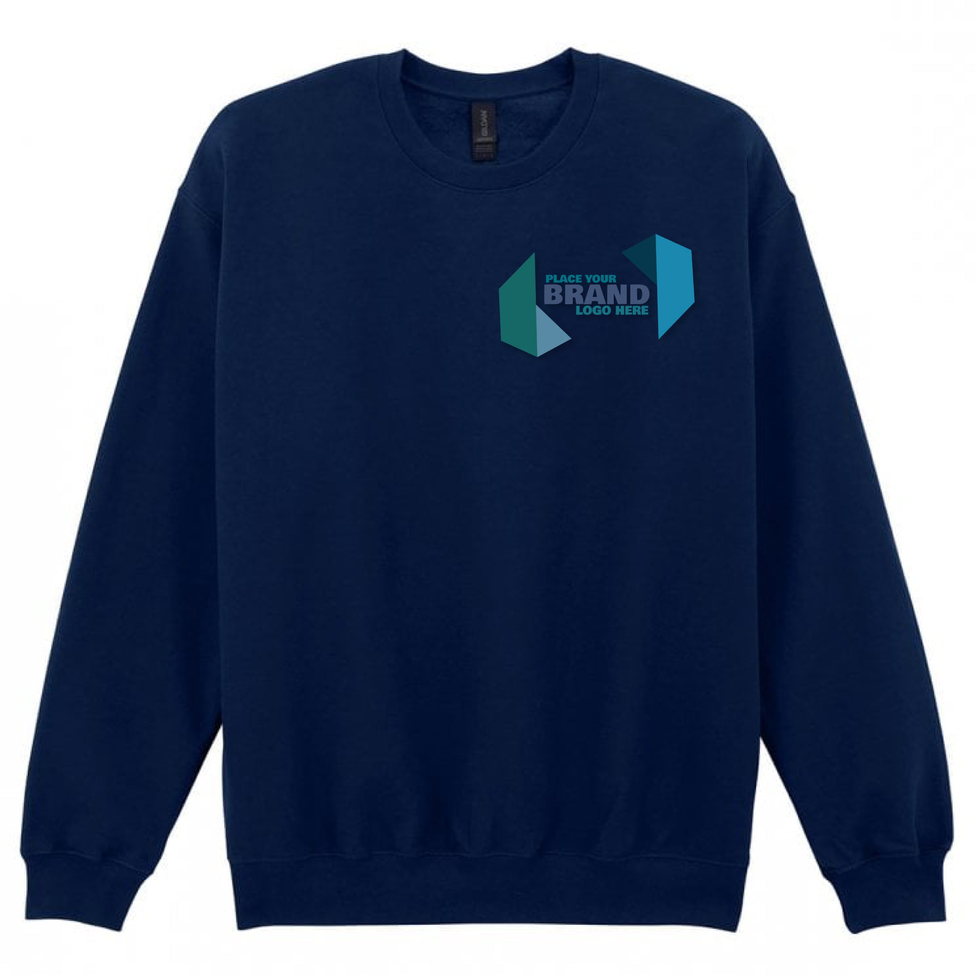 Gildan Softstyle Midweight Unisex Adult Crew Neck Sweatshirt | Customise with your own Photo and Text.-White-Unisex: 2XL