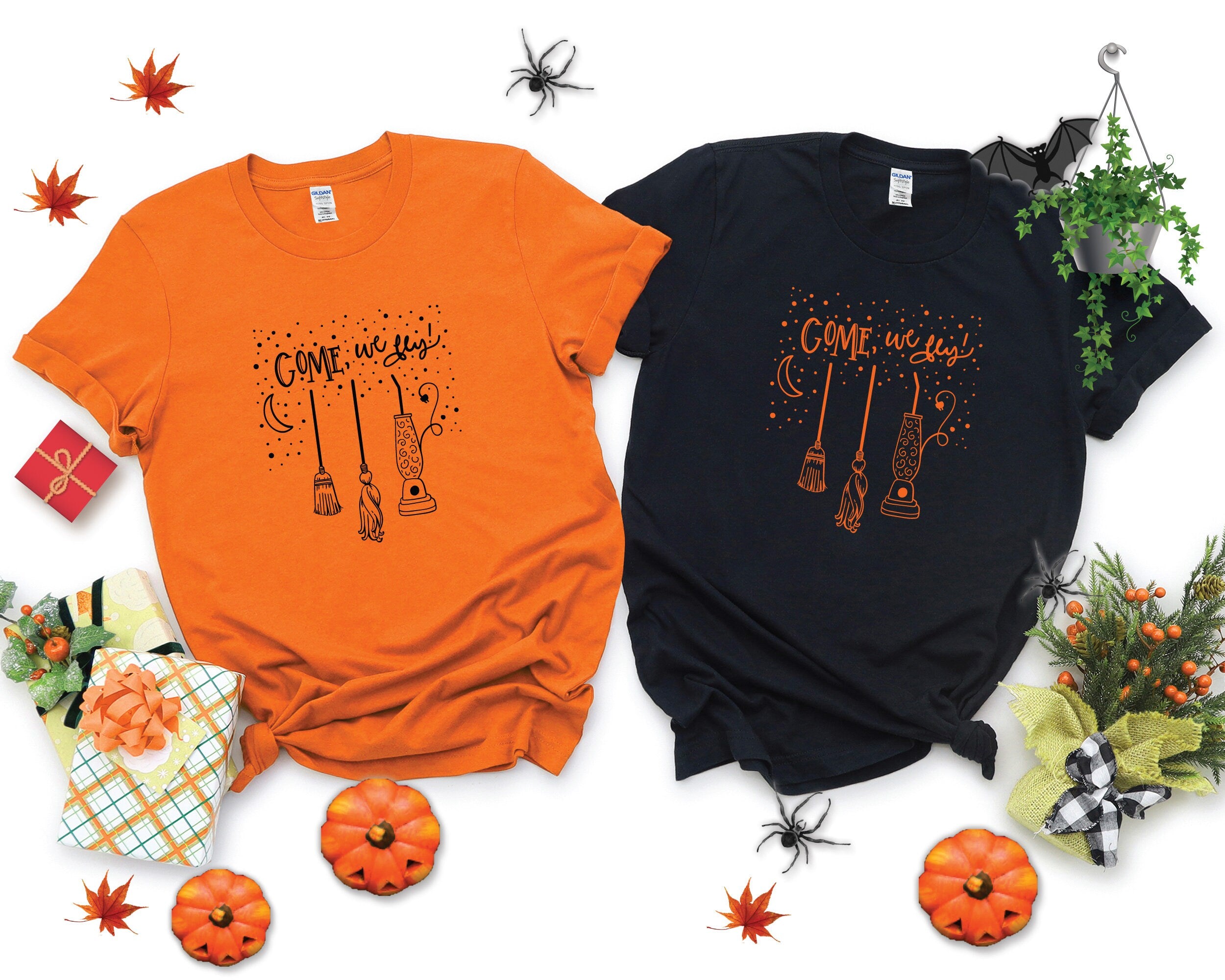 Come We Fly Halloween T-Shirt – Horror Costume Tee, Scary Gift for Friend, Spooky Vibes