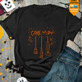 Come We Fly Halloween T-Shirt – Horror Costume Tee, Scary Gift for Friend, Spooky Vibes