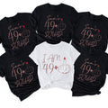49 Plus Middle finger Shirt | Funny 49 Plus Squad Tee | Trendy Birthday Gift for Men & Women | Casual Graphic T-Shirt