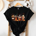 Skeleton Halloween T-Shirt – Skull Coffee Cup Tee for Spooky Season