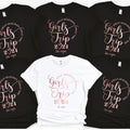 Girls Trip 2025 Shirt – Funny Ladies Vacation Tee, Custom Year Hen Party Top, Birthday Gift for Friends, Holiday Group T-Shirts