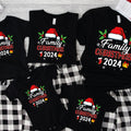 Custom Family Christmas 2024 T-Shirts – Making Memories Together | Personalized Family Group Christmas Tops for Holiday Fun | Shop Now for Festive Family Tees