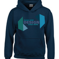 Gildan DryBlend Pullover Adult Hood sweatshirt| Customise with your own Photo and Text.