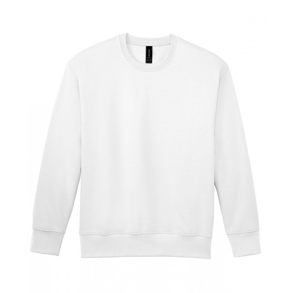 Gildan DryBlend® adult crew neck sweatshirt | Customise with your own Photo and Text.-White-Unisex: 2XL-White-Unisex: L