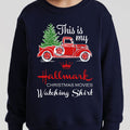 Christmas Truck Sweatshirt for Kids – Cosy Christmas Movie Watching Sweatshirt, Holiday Family Gift