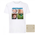 Best Daddy Personalised Kids & Toddlers T-Shirt – Custom Photo Tee for Boys & Girls