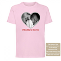 Love Shape Photo & Text Kids T-Shirt – Personalised Image Tee for Boys & Girls