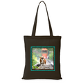 Personalised Tote Bag with Frame Border | Any Photo, Text Custom shopping bag