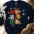 Ho Ho Ho Merry Christmas Sweatshirt | Festive Holiday Apparel for a Joyful Celebration
