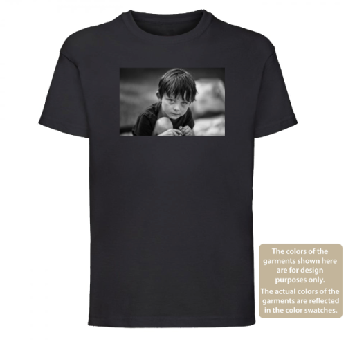Personalised Kids T-Shirt with Landscape Photo Upload – Customisable Toddler & Youth Tee – Unique Gift for Birthdays & Special Events