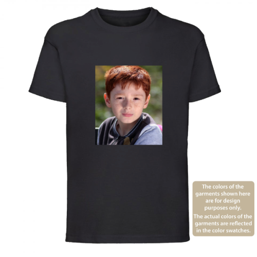 Personalised Kids T-Shirt with Full Photo Upload – Customisable Toddler & Youth Tee – Unique Gift for Birthdays & Special Events