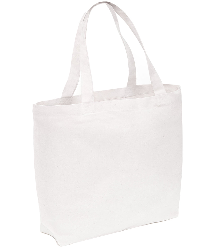 Brand Lab Organic Oversized Tote Bag | Customise your Shoulder Bag with any text, photo or artwork