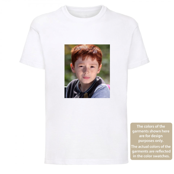 Personalised Kids T-Shirt with Full Photo Upload – Customisable Toddler & Youth Tee – Unique Gift for Birthdays & Special Events