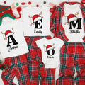 Custom Family Christmas Shirts – Monogrammed Name Tees for Festive Family Photos