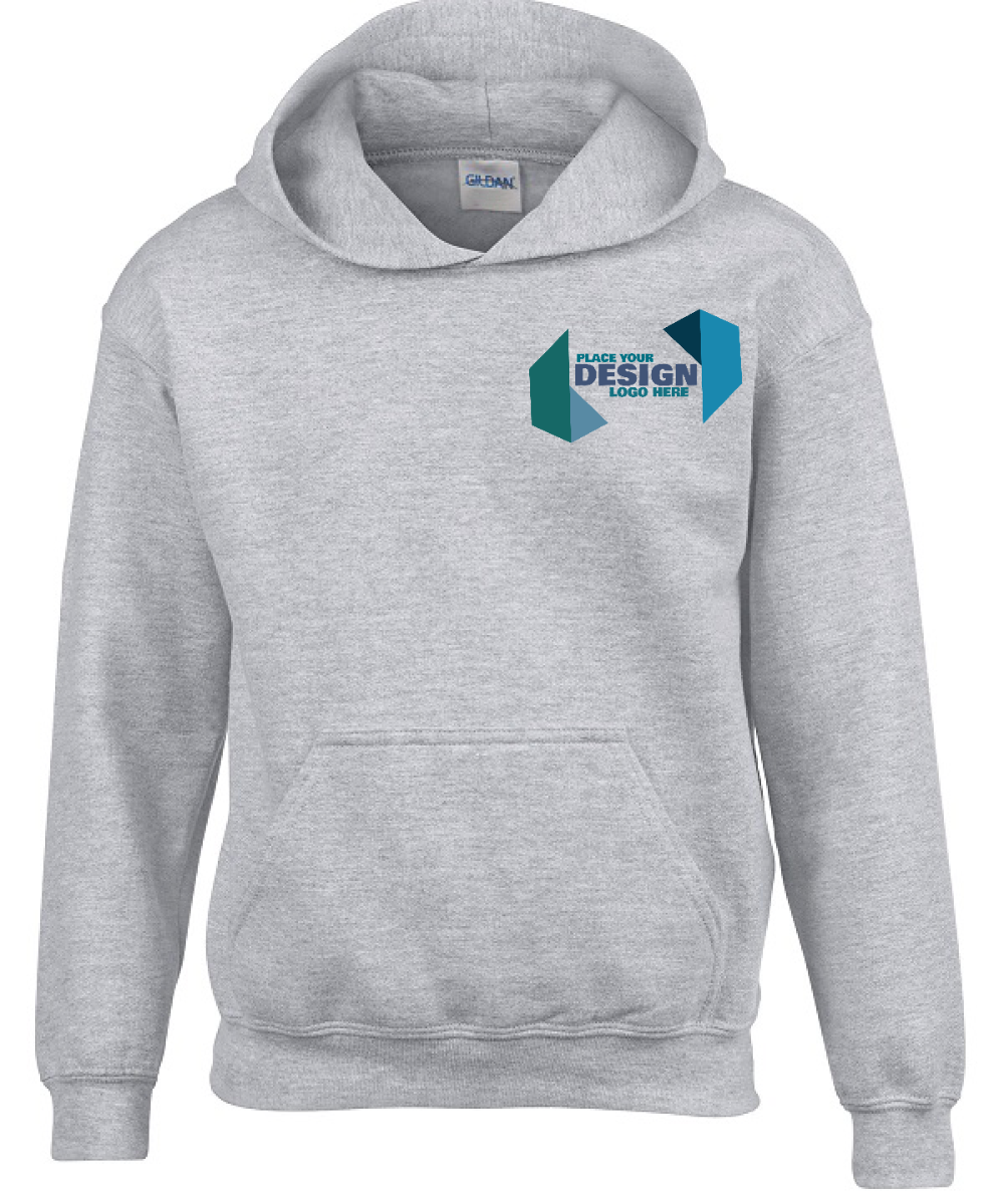 Gildan DryBlend Pullover Adult Hood  sweatshirt| Customise with your own Photo and Text.