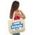 Brand Lab Organic Oversized Tote Bag | Customise your Shoulder Bag with any text, photo or artwork