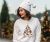 Merry Catmas Christmas Cat Sweatshirt – Funny Family Holiday Jumper, Meowy Christmas Pullover for Cat Lovers