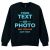 Gildan DryBlend® adult crew neck sweatshirt | Customise with your own Photo and Text.-White-Unisex: 2XL-White-Unisex: L